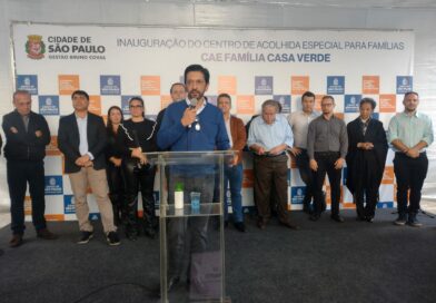 Prefeito Ricardo Nunes realiza vistoria em obras e inaugura centro de acolhida na Casa Verde
